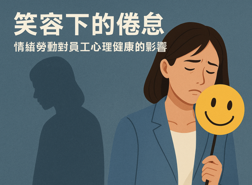 情緒勞動的隱形加班：客服、醫療與服務業的笑臉成本量化