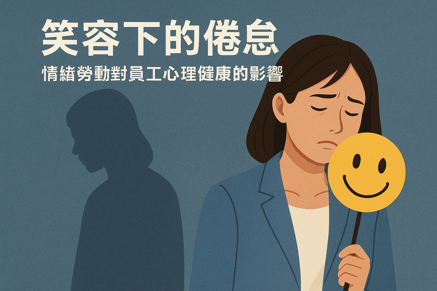 情緒勞動的隱形加班：客服、醫療與服務業的笑臉成本量化