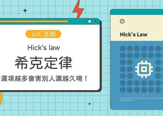 希克定律與決策焦慮：為什麼選擇越多效率越低？