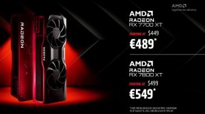 RX 7800 XT、RX 7700 XT公布！9月6日开卖